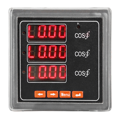智能数显三相功率因数表
